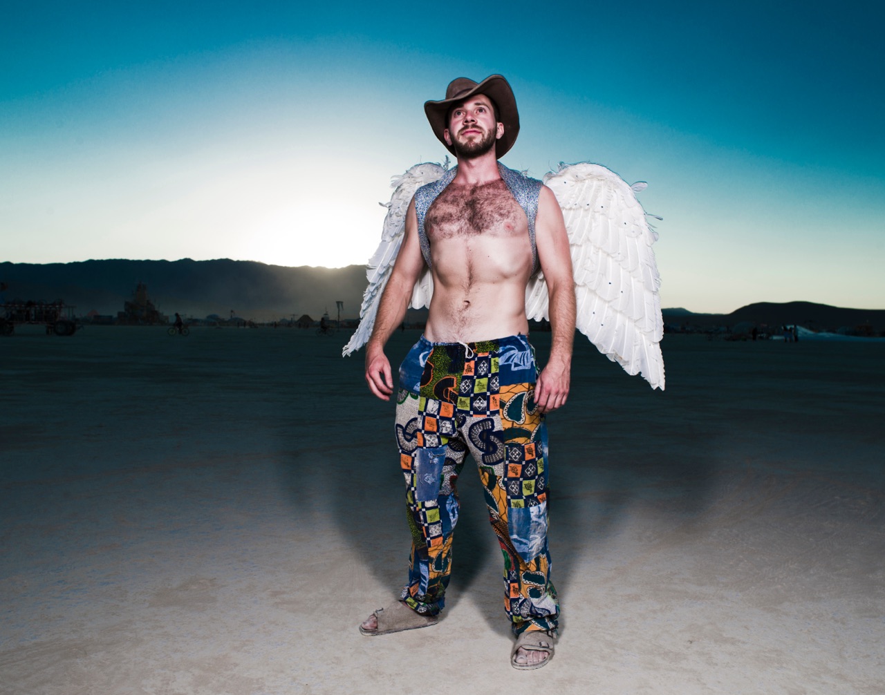 Erupting Passion: Nude Men at Burning Man Come Alive in These Intimate Shots